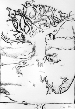 Litho 'Goats'